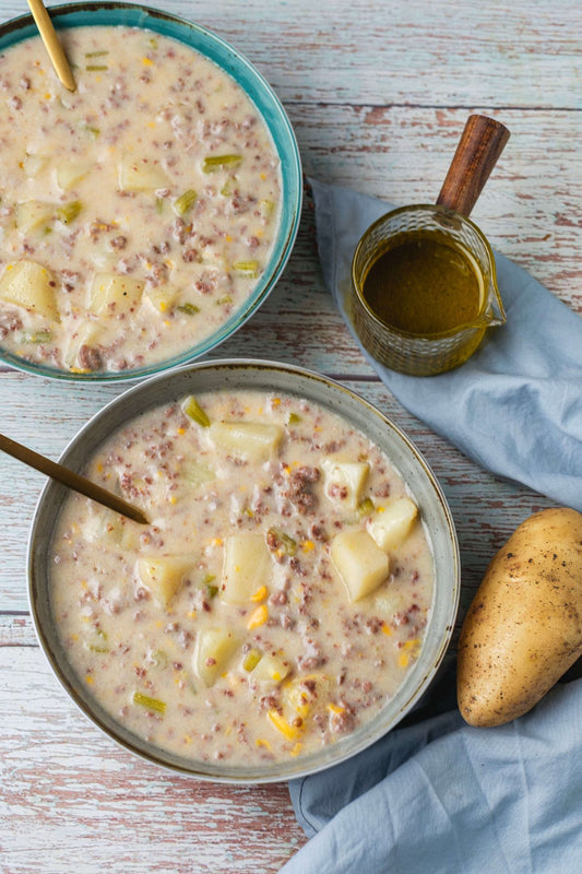 Hamburger Potato Soup - PLR Recipe