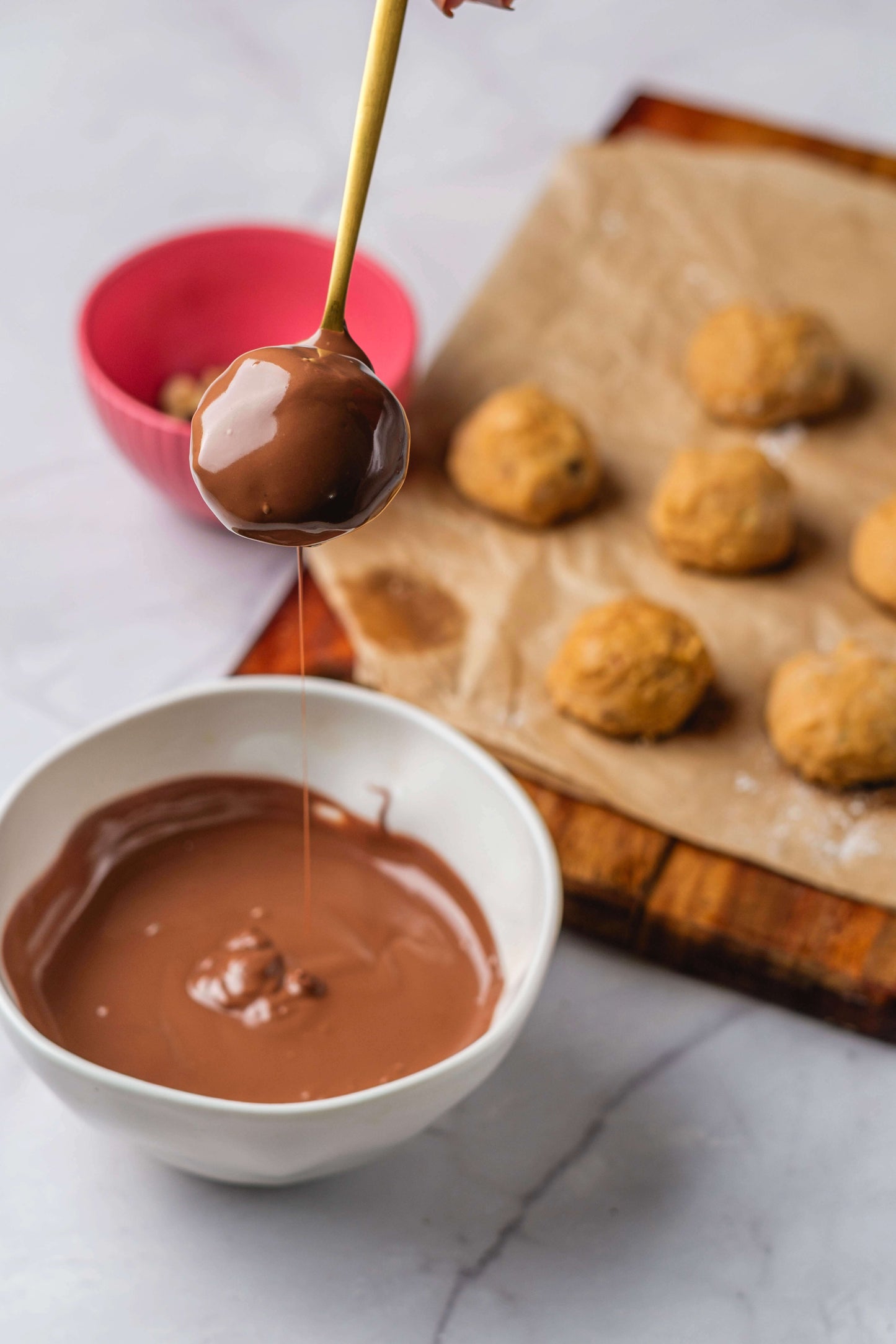 Peanut Butter Balls Filled with Nutella — PLR Recipe