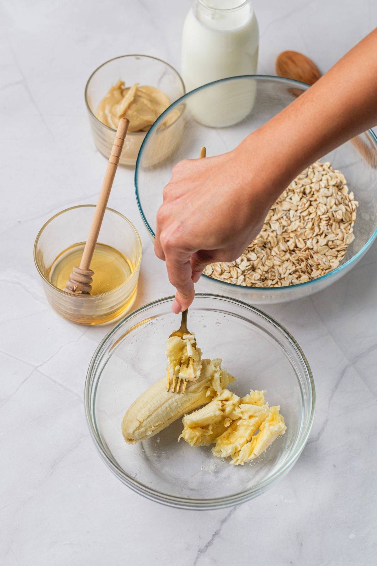 Peanut Butter Banana Overnight Oats - PLR Recipe