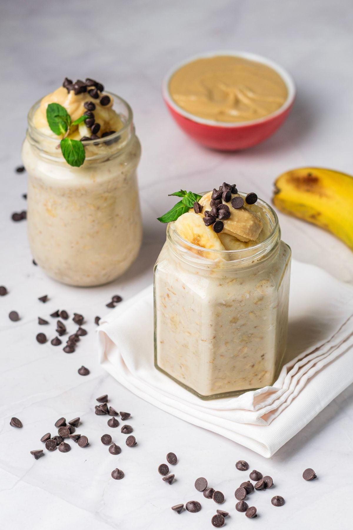 Peanut Butter Banana Overnight Oats - PLR Recipe