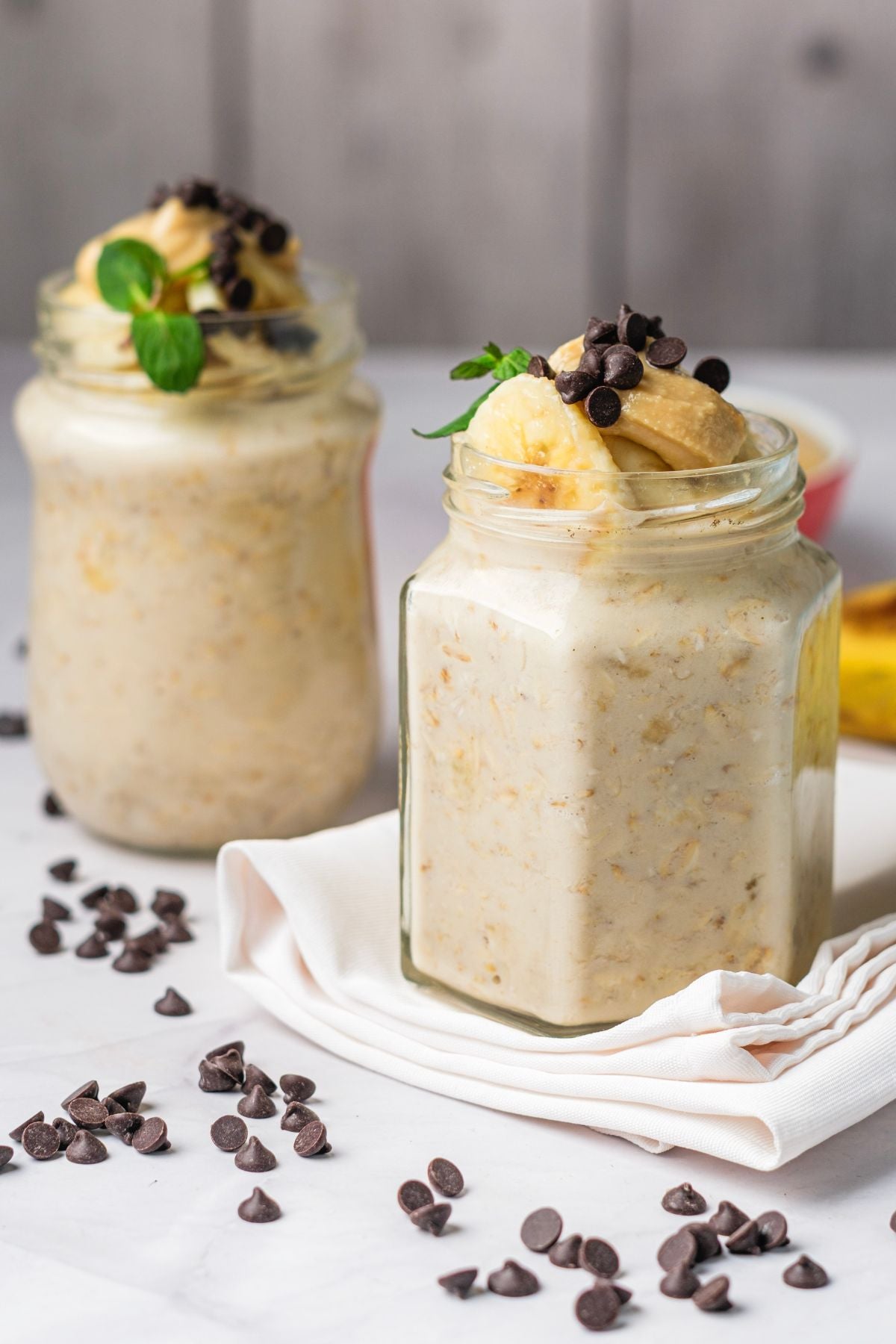 Peanut Butter Banana Overnight Oats - PLR Recipe