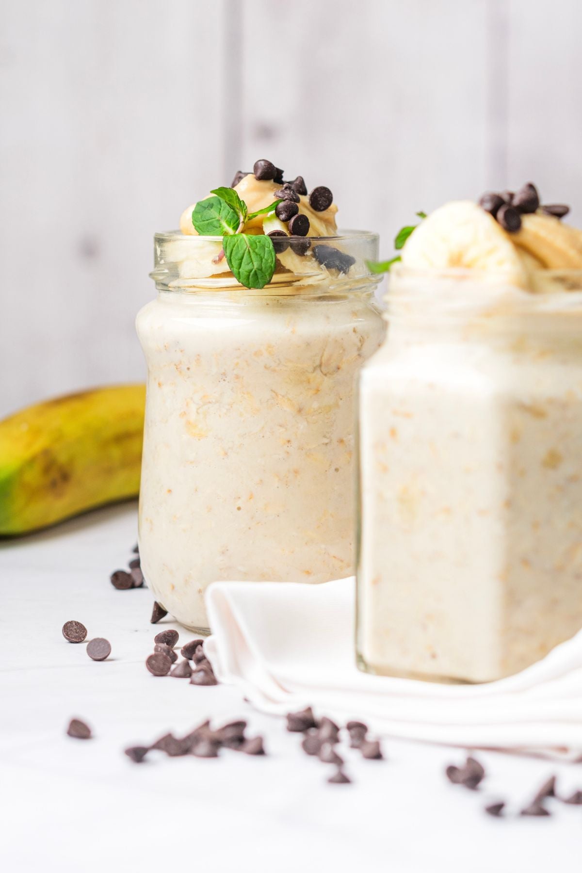 Peanut Butter Banana Overnight Oats - PLR Recipe
