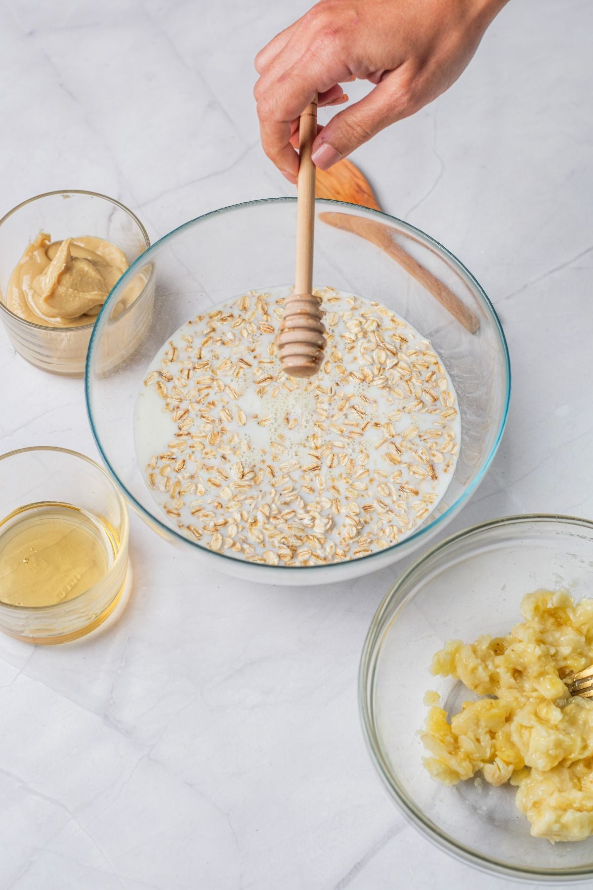 Peanut Butter Banana Overnight Oats - PLR Recipe