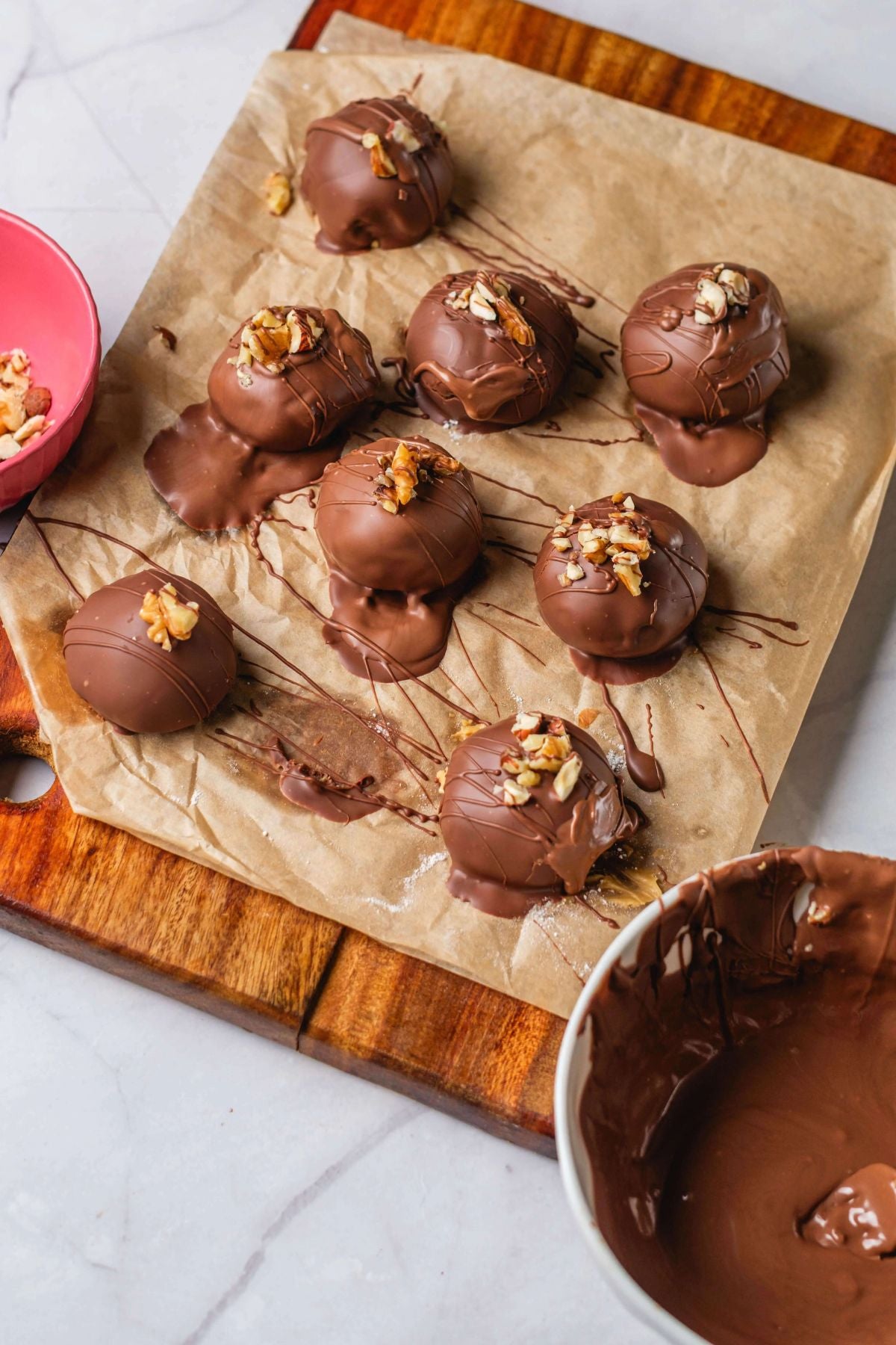 Peanut Butter Balls Filled with Nutella — PLR Recipe