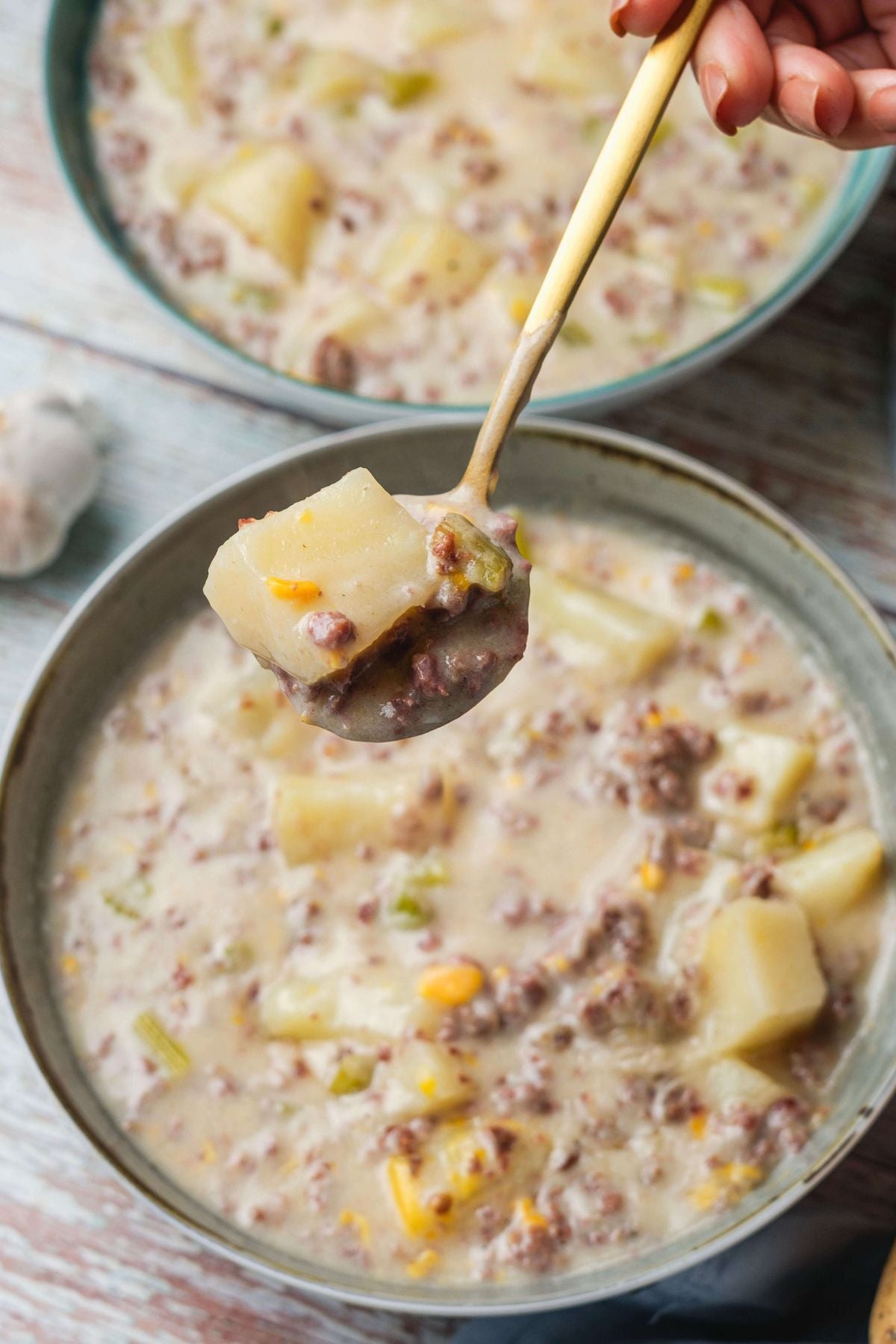 Hamburger Potato Soup - PLR Recipe