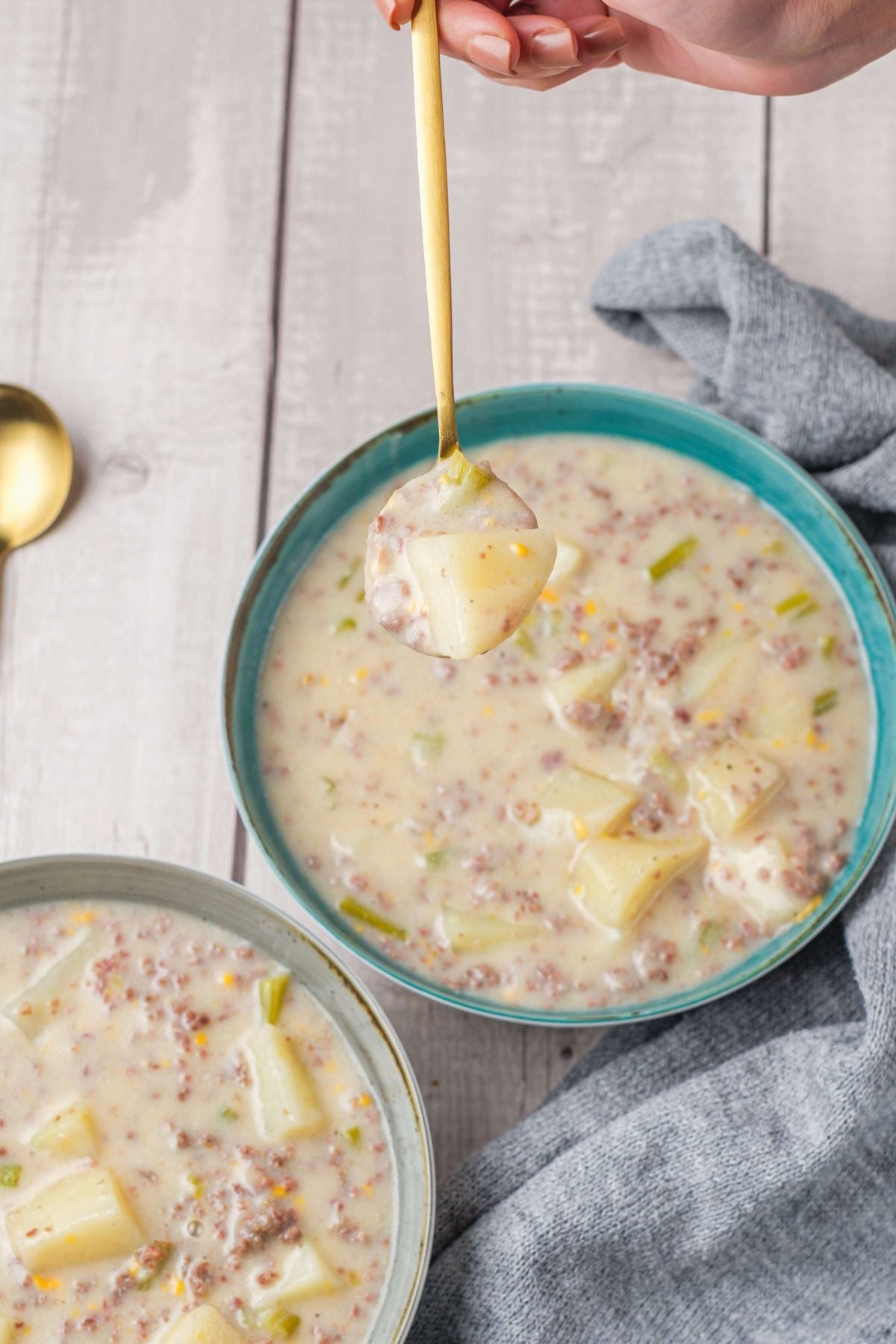 Hamburger Potato Soup - PLR Recipe