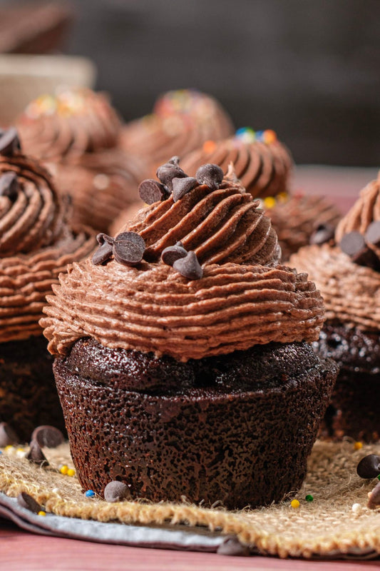 Moist Chocolate Cupcakes with Ganache — PLR Recipe Content Pack for Food Bloggers