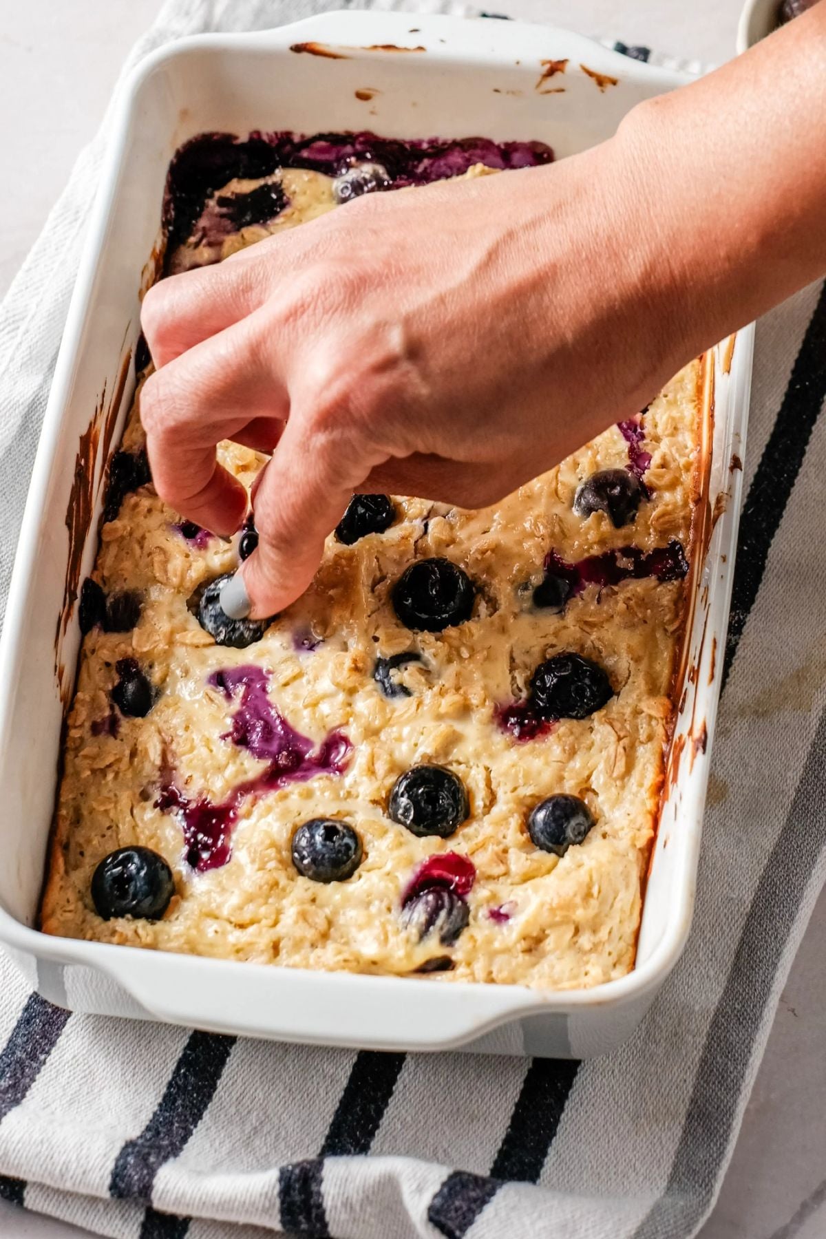 Blueberry Cottage Cheese Breakfast Bake - PLR Recipe Content for Food Bloggers