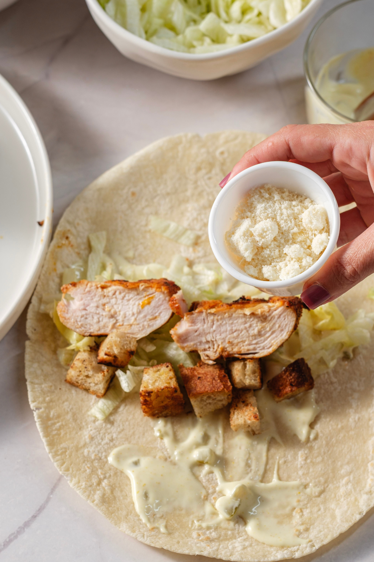 Easy Chicken Caesar Wraps — PLR Recipe Content Pack for Food Bloggers