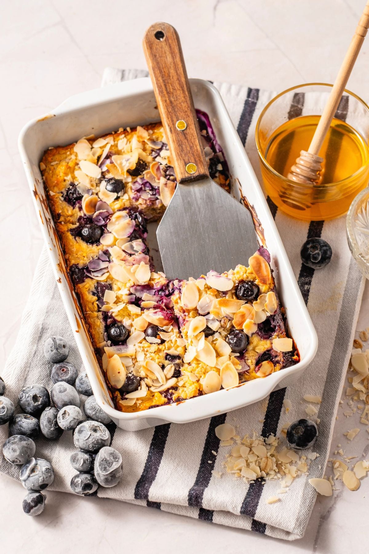 Blueberry Cottage Cheese Breakfast Bake - PLR Recipe Content for Food Bloggers