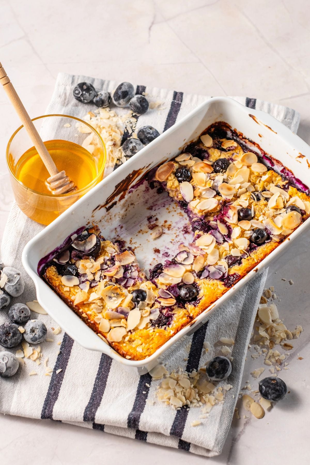 Blueberry Cottage Cheese Breakfast Bake - PLR Recipe Content for Food Bloggers